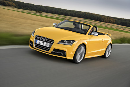Audi TTS competition, Roadster in Imolagelb, Foto: Audi
