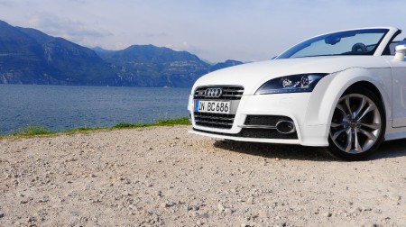 Audi TTS Roadster am Gardasee, Foto: Autogefühl
