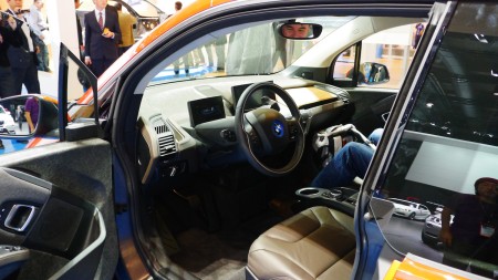 BMW i3 Innenraum auf IAA 2013 in Frankfurt, Foto: Autogefühl