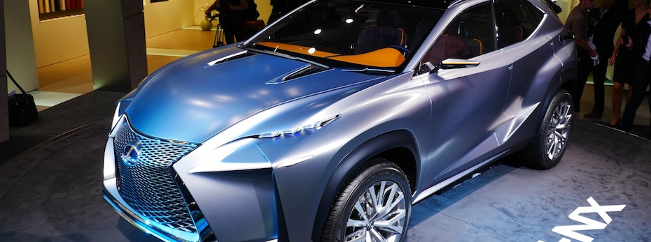 Lexus LF-NX SUV Concept auf der IAA 2013, Foto: Autogefühl