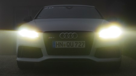Audi RS7: Fotoshooting bei Nebel, Foto: Autogefühl