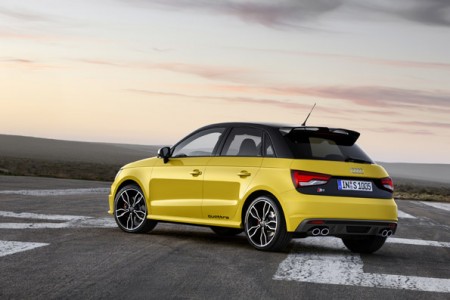 Audi S1 Sportback in Vegasgelb, Foto: Audi