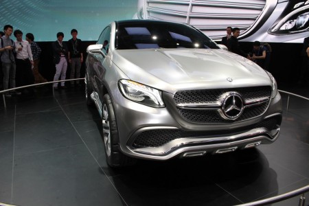 Mercedes Coupé SUV Concept in Peking, Foto: Autogefühl