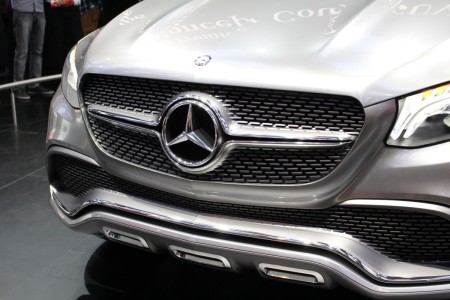 Mercedes Coupé SUV Concept in Peking, Foto: Autogefühl