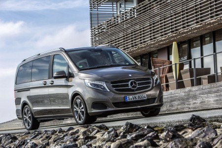 Die neue Mercedes V-Klasse, V 250 BlueTEC, Exterieur, indiumgrau metallic